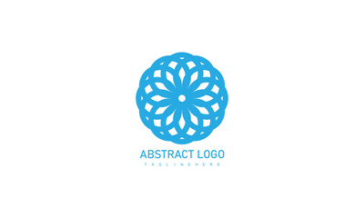 Creative modern aststract circle logo design