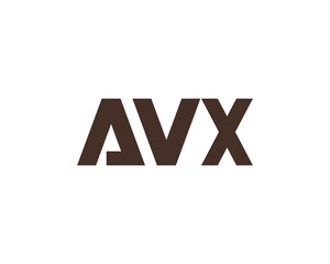 AVX logo design vector template