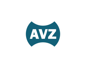 AVZ logo design vector template