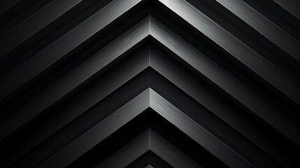 Obraz premium Geometric background in film noir style with dark tones and shadows