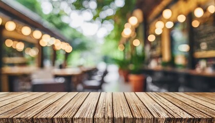 barber shop background with blur wooden table upfront empty space for decoration and advertising products