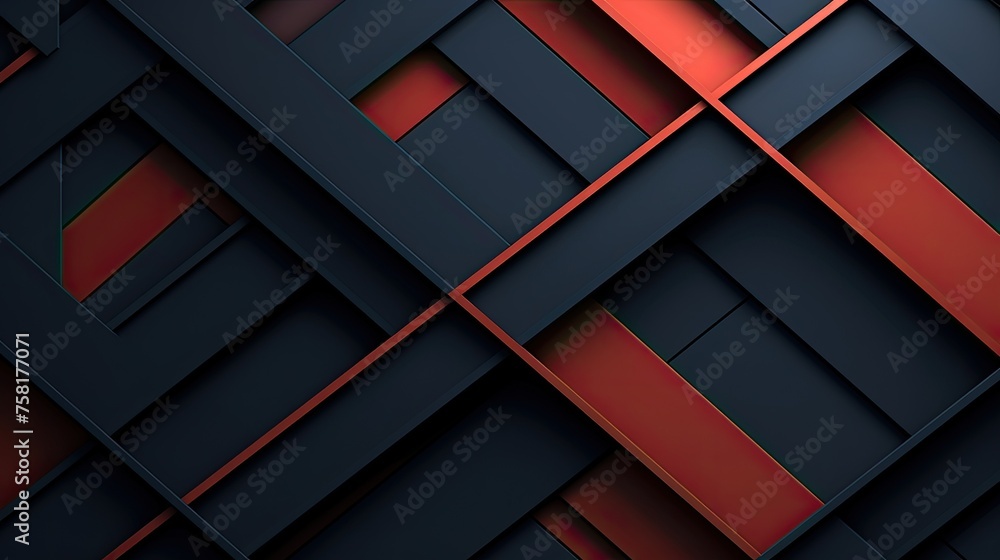 Poster geometric background with intersecting lines