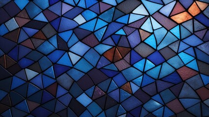 Geometric background with mosaic patterns