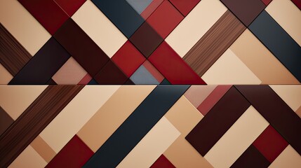 Geometric background with plaid patterns