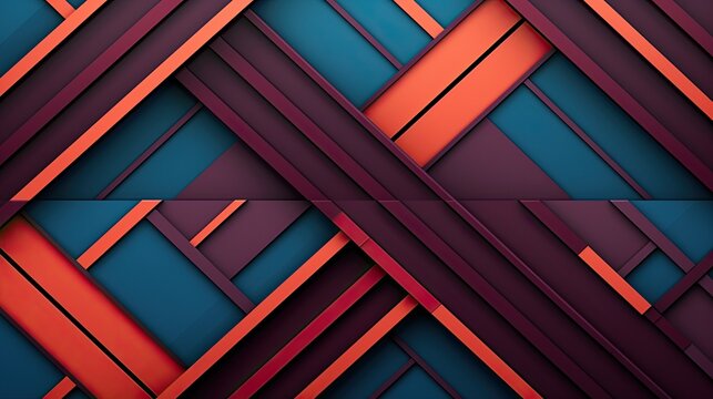 Geometric background with parallel lines
