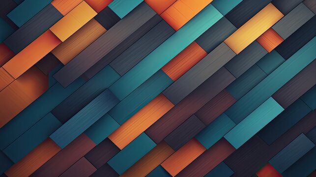 Geometric background with parallelogram shapes