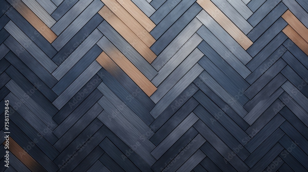 Poster geometric background with herringbone patterns