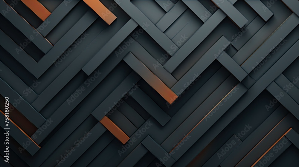 Poster geometric background with parallel lines