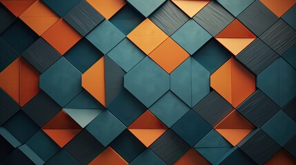 Geometric background with parallelogram shapes