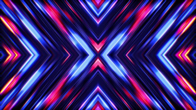 X Factor Blue and Red Background