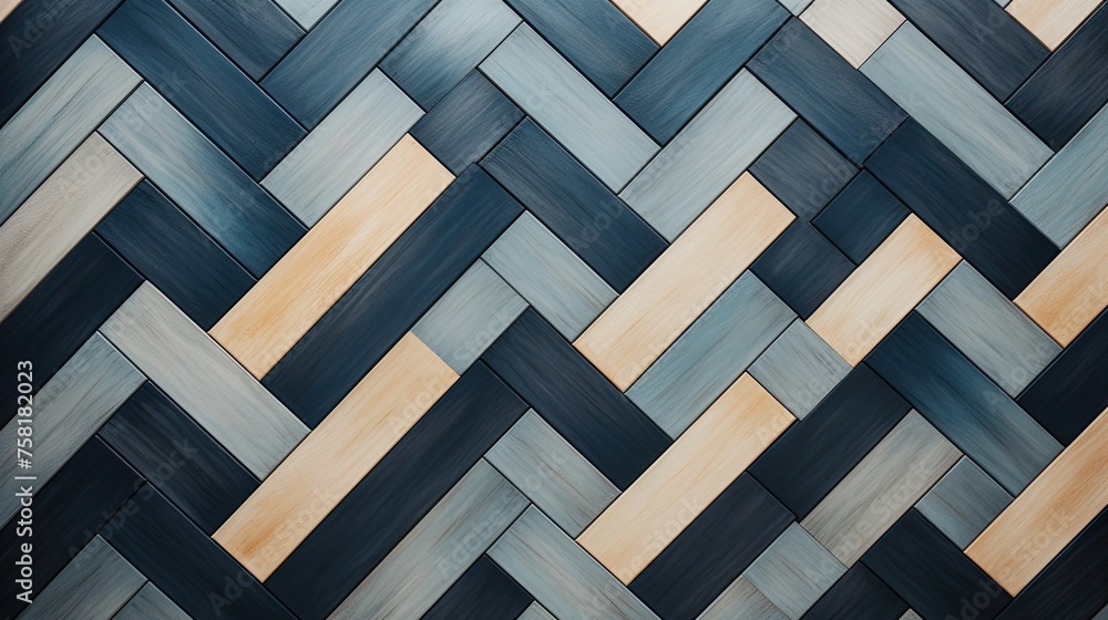 Aufkleber geometric background with herringbone patterns