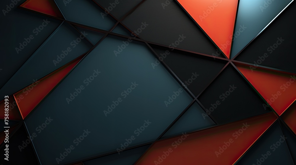 Poster geometric background with intersecting lines