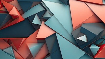 Geometric background with irregular shapes