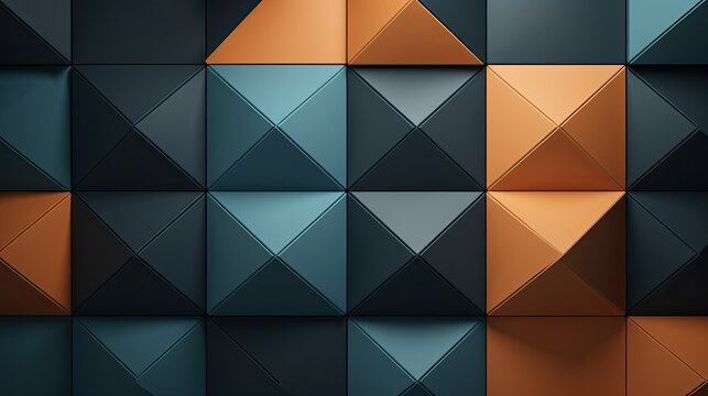 Geometric background with trapezoid shapes
