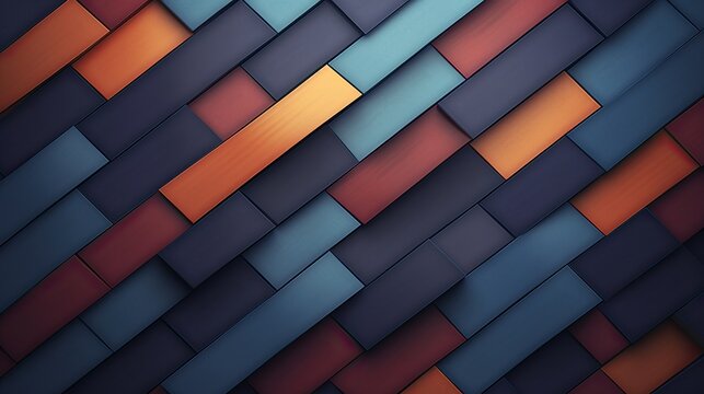 Geometric background with parallelogram shapes
