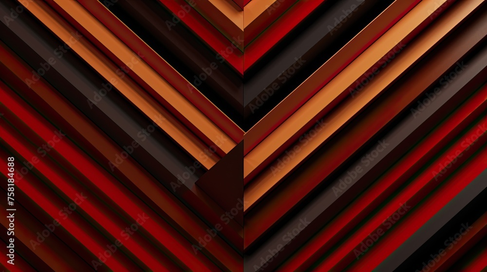 Poster geometric background with striped patterns