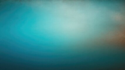 Cyan Teal grey brown, color gradient rough abstract background, grainy noise grungy