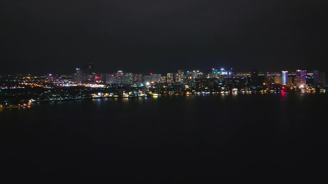 Westlake Hanoi Vietnam at night! Tay Ho Ha Noi, Ho tay Hanoi, Ha Noi Viet Nam,  capital of vietnam, city hanoi, hanoi at night, lake, river, lake vietnam, lake hanoi, big lake hanoi, hanoi lake, 