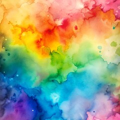 Abstract Watercolor Background: Colorful Splash for Artistic Projects