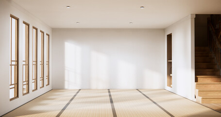 Shelf wall room zen style and decoraion wooden design, earth tone.