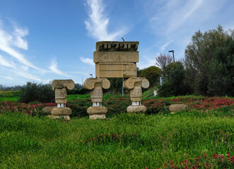 The Archaeological Park of Metaponto in Basilicata, an ancient colony of Magna Graecia then...