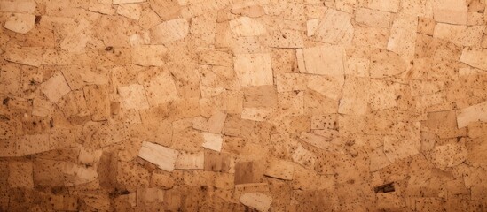 Diverse Collection of Natural Cork Textures Creating Rustic Background Composition