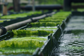 algae farming for dietary supplement production - 758202459