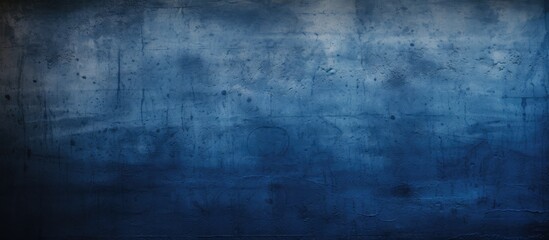 Elegant Monochrome Minimalism: Dark Blue Wall Contrasting Black and White Background