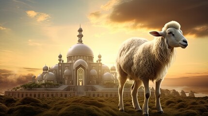Obraz premium Eid mubarak