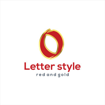 initial letter O logo type with Japanese and Chinese style design for company and business logos