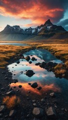 Fototapeta na wymiar Breathtaking views of Iceland
