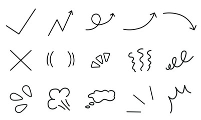 arrows line set © BamblBee