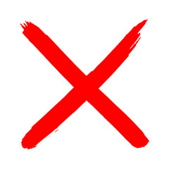 Kreuz rot 
