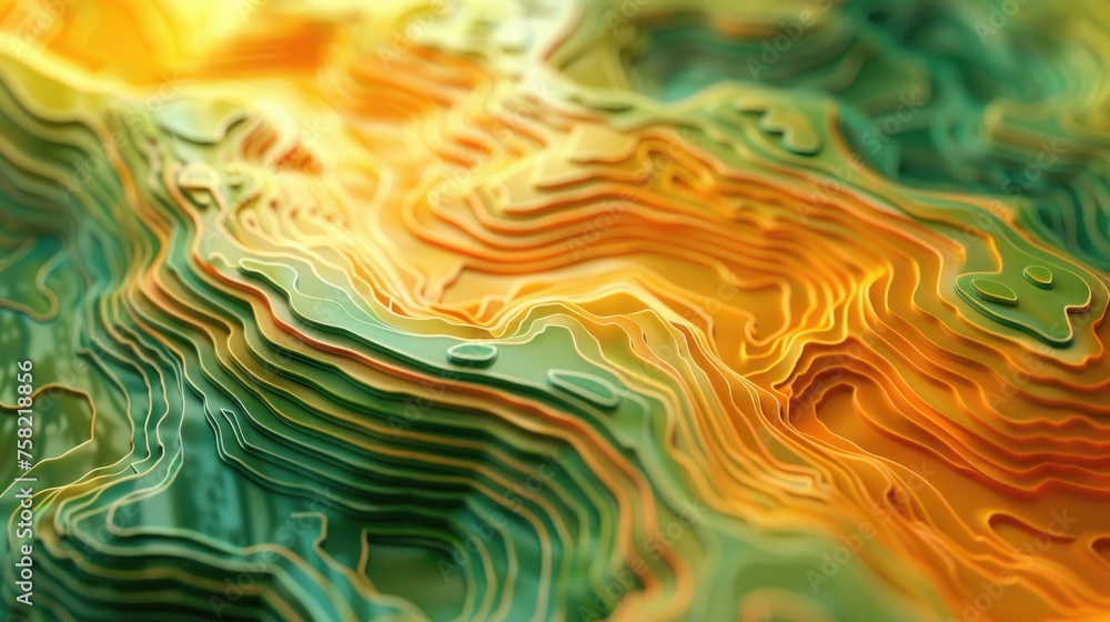 Poster Close up view of a colorful surface. Perfect for backgrounds or textures