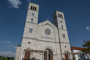 Siroki Brijeg, Bosnia Herzegovina. The Franciscan Convent of the Assumption