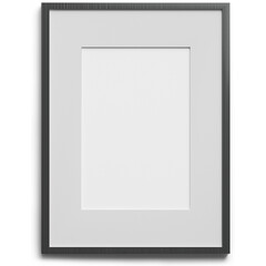 Top up view realistic frame isolated on plain background , useful for element designs.