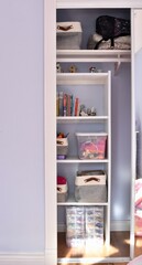 Home organization ideas and storage solutions for kids bedroom, toys and books, tidy and easy...