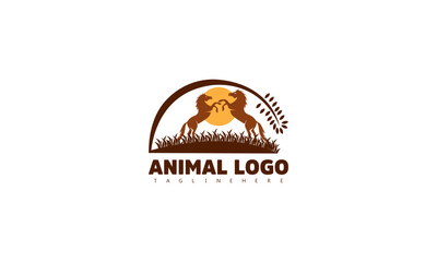 Modern logo design featuring a variety of pets, reflecting the joy of pet ownership.