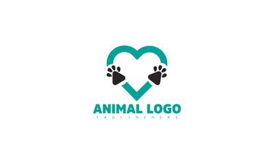 Obraz premium Elegant badge symbolizing pet care excellence, with a focus on animal welfare.