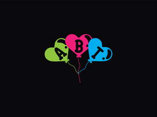 ABI Birthday Logo Icon Design