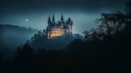Obraz premium Old Gothic castle