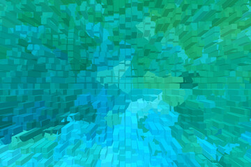 Abstract background made of digital square pixels.