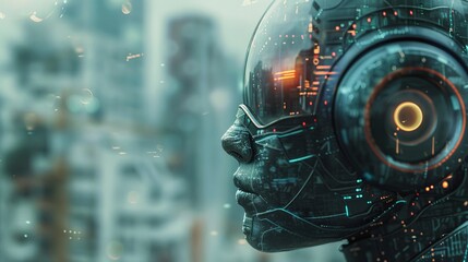 An AI-driven utopia where financial markets are perfectly efficient, eliminating poverty and ensuring prosperity through technology and foresight.