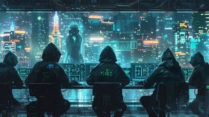 A rebel hacker group infiltrating a dystopian regime’s financial mainframe to erase debts and redistribute wealth, using guerrilla tech tactics.