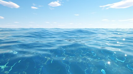 Sea water surface cut out, 8k, photorealistic.

