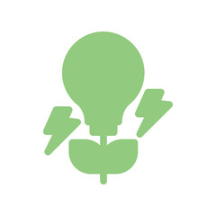 Collection of Silhouettes of Ecology & Sustainable Lifestyle icons