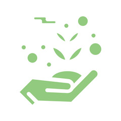 Collection of Silhouettes of Ecology & Sustainable Lifestyle icons