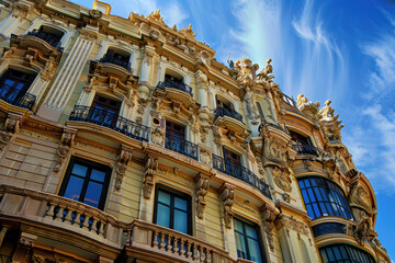 Fototapeta na wymiar Magnificent landmark in Spain