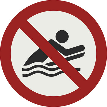 recommend clip art: PROHIBITION SIGN PICTOGRAM, NO BODY BOARDING ISO 7010 – P063, PNG