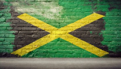 jamaica flag Graffiti